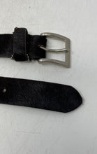 Load image into Gallery viewer, Pelle Studio Mens Brown Silver-Tone Buckle Charm Western Belt
