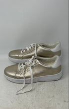 Load image into Gallery viewer, Cole Haan Womens Grand Crosscourt Joy Gold Tone Lace-Up Sneaker Shoes Size 8B

