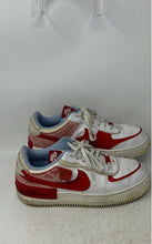 Load image into Gallery viewer, Nike Womens Air Force 1 Shadow CI0919-108 White Red Sneakers Shoes Size 11
