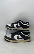Load image into Gallery viewer, Nike Mens Dunk Low DD1391-100 White Black Low Top Lace-Up Sneaker Shoes Size 9.5
