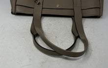 Load image into Gallery viewer, Michael Kors Womens Romee Gray Leather Charm Bottom Studs Double Handle Tote Bag

