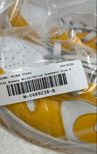 Load image into Gallery viewer, Nike Womens Dunk Low White Yellow Leather Lace-Up Low Top Sneaker Shoes Size 8
