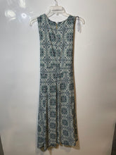 Load image into Gallery viewer, Michael Kors Womens Multicolor Printed Sleeveless V-Neck A-Line Dress Size 1X
