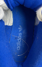 Load image into Gallery viewer, Adidas Kids Forum Mid FZ2085 White Blue Mid Top Lace-Up Sneaker Shoes Size 7
