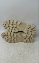 Load image into Gallery viewer, Sam Edelman Womens Garret Beige Leather Platform Combat Boots Size 7.5M
