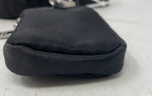 Load image into Gallery viewer, Steve Madden Womens Black Top Zipper Water-Resistant Small Crossbody Bag
