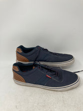 Load image into Gallery viewer, Levi's Mens Miles 517777U51 Blue Brown Low Top Lace-Up Sneakers Shoes Size 10
