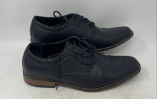 Load image into Gallery viewer, Perry Ellis Mens Black Square Toe Lace-Up Oxford Dress Shoes Size 12
