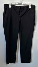 Load image into Gallery viewer, Banana Republic Womens Black Flat Front Slash Pocket Dress Pants Size 4P
