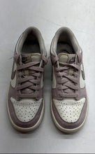Load image into Gallery viewer, Nike Kids Dunk Low SE White Purple Round Toe Leather Sneaker Shoes Size 4.5Y
