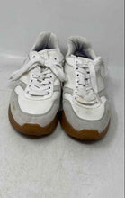 Load image into Gallery viewer, Sam Edelman Womens Layla White Gray Low Top Lace-Up Sneaker Shoes Size 6.5M
