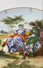 Load image into Gallery viewer, Romantic Couple Hand Painted Wall Decor Art Porcelain Collector Plate
