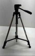 Load image into Gallery viewer, Ambico Black Aluminum Adjustable Legs Foldable Tilt Head Camera Tripod
