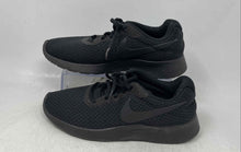 Load image into Gallery viewer, Nike Womens Tanjun DJ6257-002 Black Lace-Up Low Top Sneakers Shoes Size 8.5
