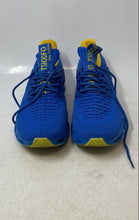 Load image into Gallery viewer, Tsiodfo Womens Blue Yellow Lace-Up Low Top Sneakers Shoes Size EUR 40
