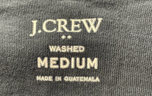 Load image into Gallery viewer, J.Crew Mens Dark Blue Cotton Long Sleeve Crew Neck Pullover T-Shirt Size M
