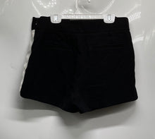 Load image into Gallery viewer, J.Crew Womens Black White Side Stripe Zipper Drapey Hot Pants Shorts Size 8
