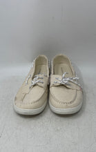 Load image into Gallery viewer, Madden Girl Womens Knot Ivory Lace-Up Low Top Round Toe Boat Shoes Size 8M

