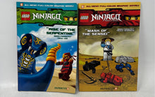 Load image into Gallery viewer, Lot Of 5 Pcs Assorted Papercutz Lego Ninjago Mixed Variety Volume Graphic Novels
