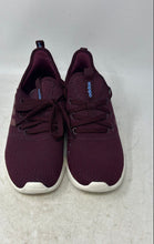 Load image into Gallery viewer, Adidas Womens Cloudfoam Pure EF0079 Purple Lace-Up Low Top Sneaker Shoes Size 10
