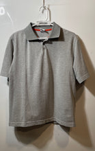 Load image into Gallery viewer, Zara Mens Gray Heather Short Sleeve Collared Golf Polo Shirt Size Small
