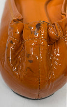 Load image into Gallery viewer, Authentic Tory Burch Womens Burnt Orange Ballet Flats Size 7.5 M Damaged
