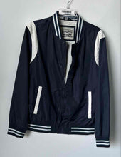 Load image into Gallery viewer, Levi's Mens Blue Pockets Long Sleeve Full-Zip Jacket Size Medium
