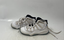 Load image into Gallery viewer, Nike Kids Air Jordan 11 Retro 378039-104 White Blue Sneaker Shoes Size 11C
