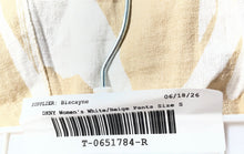 Load image into Gallery viewer, DKNY Womens White Beige Printed Drawstring Pockets Elastic Waist Cropped Pants S
