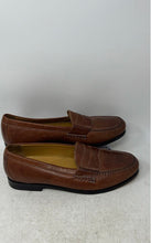 Load image into Gallery viewer, Cole Haan Mens C06983 Brown Leather Round Toe Slip-On Penny Loafers Size 10.5 M
