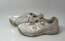 Load image into Gallery viewer, Asics Womens Gel Dedicate 6 1042A067 White Lace-Up Low Top Running Shoes Size 10
