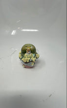 Load image into Gallery viewer, Set Of 3 Pcs Precious Moments Multicolor Girl In A Basket Miniature Snow Globes
