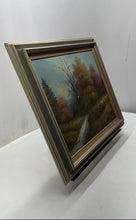 Load image into Gallery viewer, Oil Painting Of A Country Landscape Labeled As Massed Produced Decorative Art
