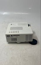 Load image into Gallery viewer, White Wireless Portable Mini LED Home Projector Untested No Cables
