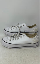 Load image into Gallery viewer, Converse Womens Chuck Taylor All Star Lift Platform Ox White Sneaker Shoes Sz 7
