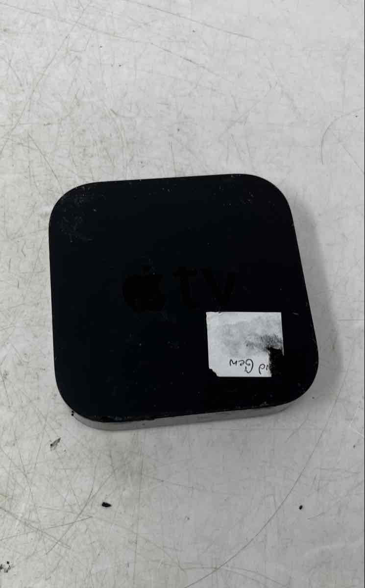 Apple TV Model A1378 2nd Generation Black Color HDMI Media Streamer Not Tested