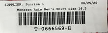Load image into Gallery viewer, Monsoon Rain Mens Pink Plaid Long Sleeve Spread Collar Dress Shirt Size 16.5
