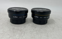 Load image into Gallery viewer, Velonar Black Auto Focus Wide-Angle Camera Lens 2 Piece Untested
