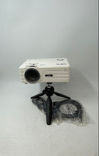 Load image into Gallery viewer, QKK Model QK01 White HDMI AV Home Theater Mini Projector With Tripod Stand
