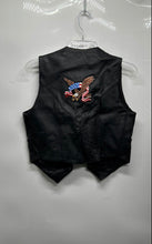 Load image into Gallery viewer, Barney's Womens Black Bike Week Dayton 2005 Sleeveless Motorcycle Vest Size S
