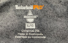 Load image into Gallery viewer, Timberland Mens Dark Gray Long Sleeve Round Neck Pullover T-Shirt Size L
