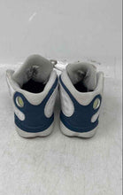 Load image into Gallery viewer, Nike Kids Air Jordan 13 Retro White Gray Blue Lace-Up Sneaker Shoes Size 9C
