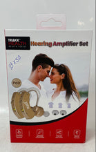 Load image into Gallery viewer, Trakk Health Beige Lightweight Comfortable Hearing Amplifier Set Untested
