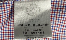 Load image into Gallery viewer, Ballantine Mens Multicolor Plaid Cotton Long Sleeve Button-Up Shirt Size Small
