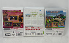 Load image into Gallery viewer, Lot Of 3 Pcs Assorted Nintendo Wii Zumba Fitness Wii Fit MySims Video Games
