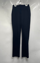 Load image into Gallery viewer, H&amp;M Womens Blue Pockets Stretch Straight Leg Trouser Pants Size 2
