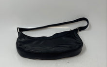Load image into Gallery viewer, Anne Klein Womens Black Inner Pockets Small Shoulder Hobo Purse
