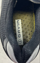 Load image into Gallery viewer, Gavin Unisex Black Leather Round Toe Hook &amp; Loop Cycling Shoes Size 44
