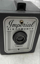 Load image into Gallery viewer, Vintage Imperial Six-Twenty Black Snap Shot Box Camera No Tested

