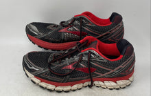 Load image into Gallery viewer, Brooks Mens Adrenaline GTS 15 1101811D057 Black Red Sneaker Shoes Size 11.5 D
